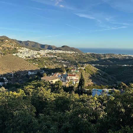 Villa En Frigiliana Con Piscina, Jacuzzi Y Espectaculares Vistas Exterior foto
