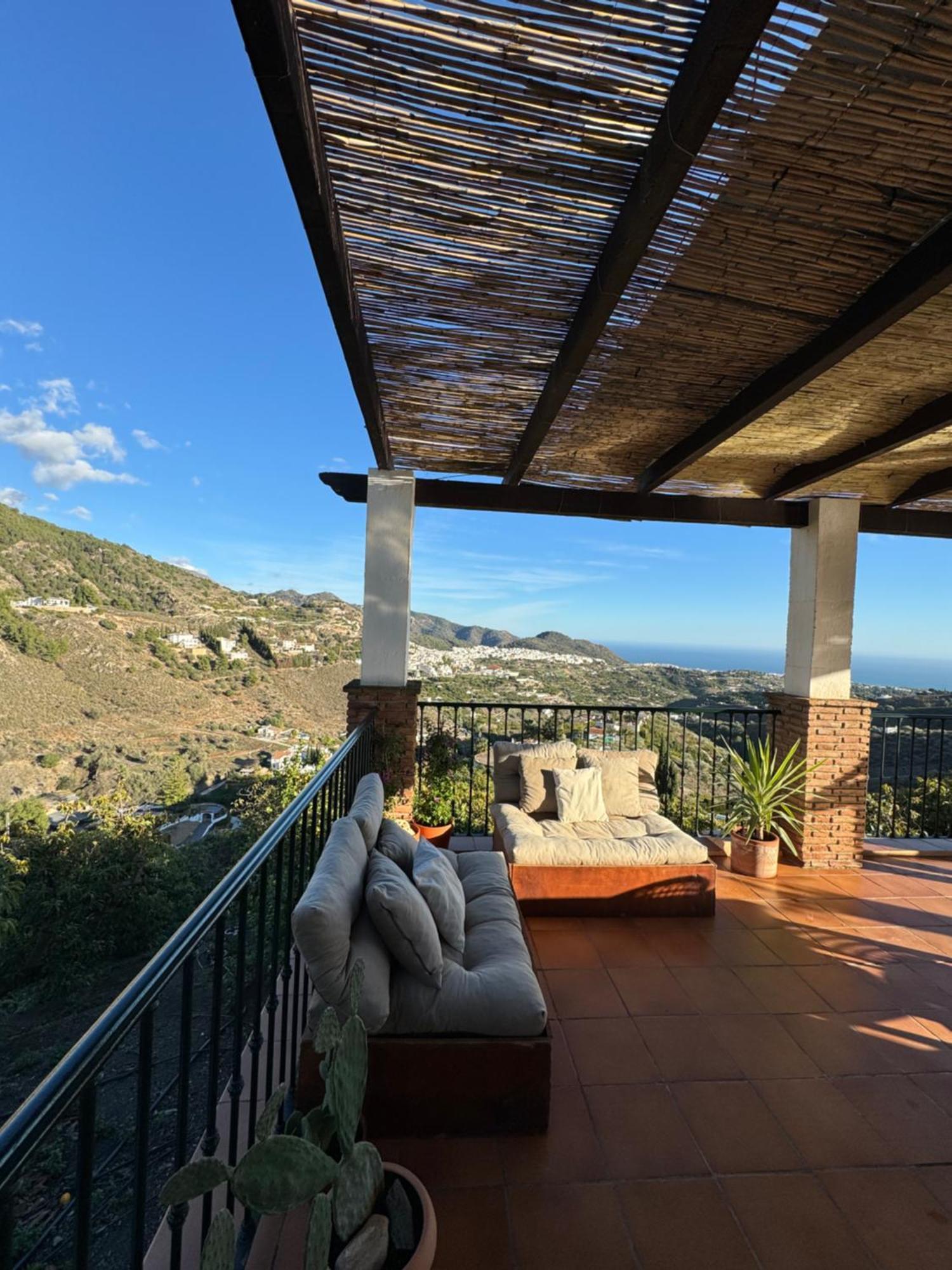 Villa En Frigiliana Con Piscina, Jacuzzi Y Espectaculares Vistas Exterior foto